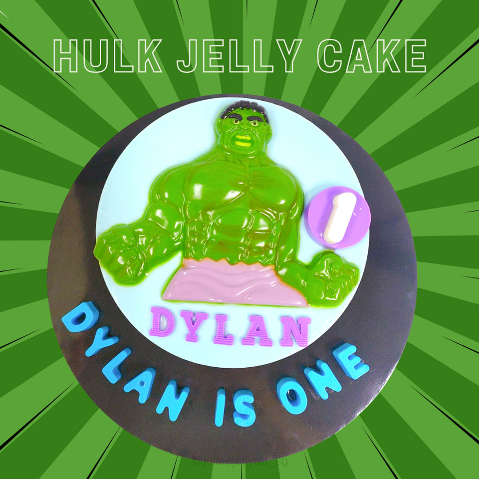 Hulk Jelly Cake