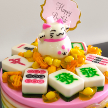 Load image into Gallery viewer, Mahjong with Lucky Cat
