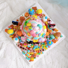 Load image into Gallery viewer, Giant Cupcake with Tsum Tsum
